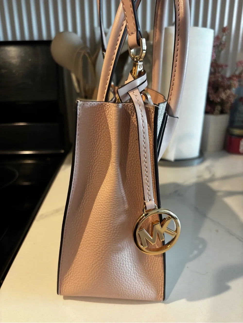 Michael Kors compact satchel